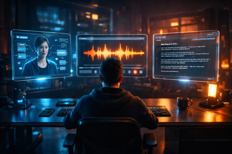 Content Erstellung mit KI: Die besten Tools für dein 1-Personen-Medien-Imperium (2026)